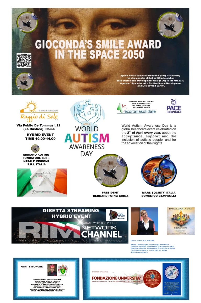 2 aprile: Giornata Mondiale della Consapevolezza sull’Autismo 2026 a Raggio di Sole ETS